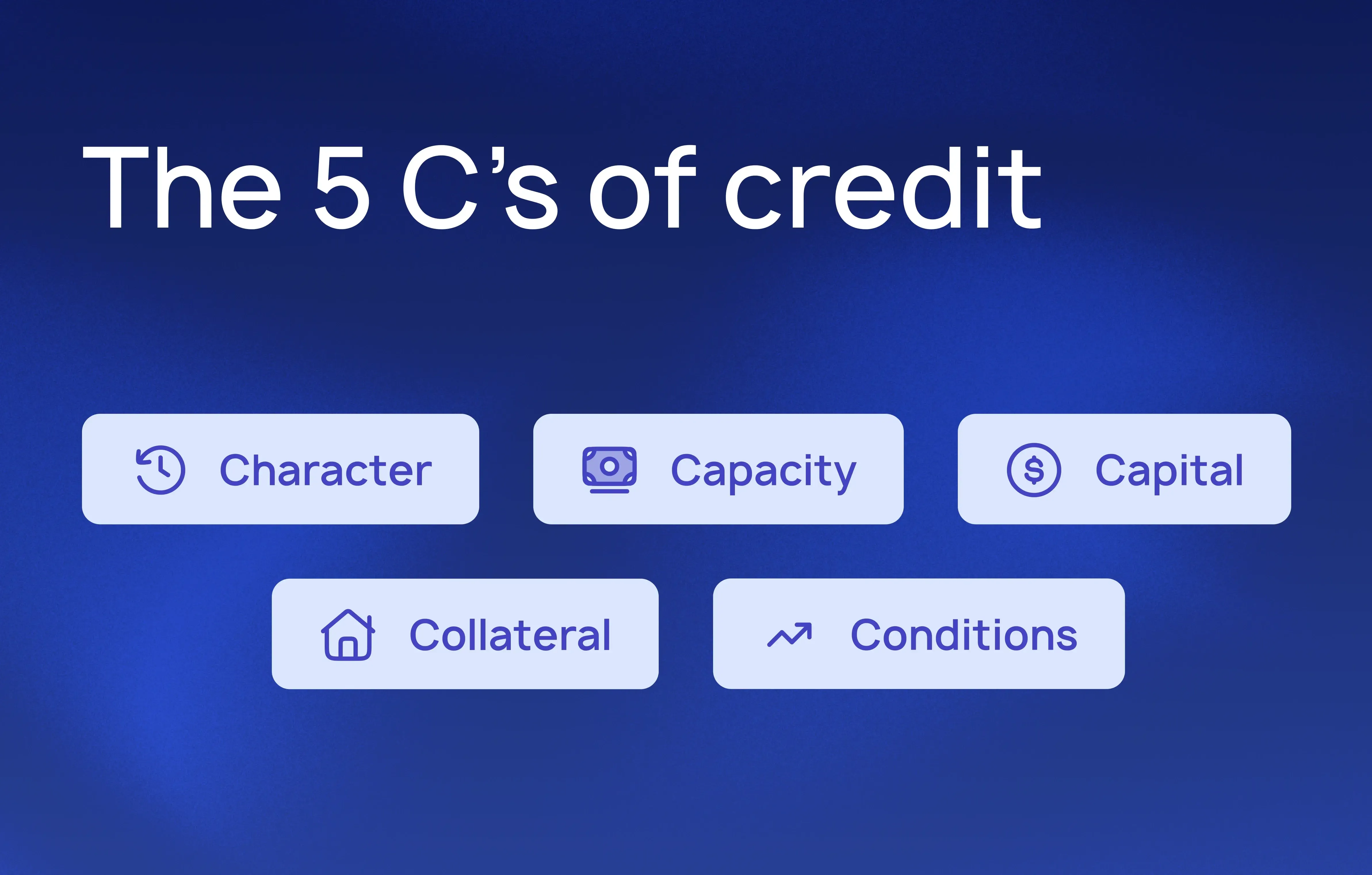 The 5 Cs of credit in the age of AI