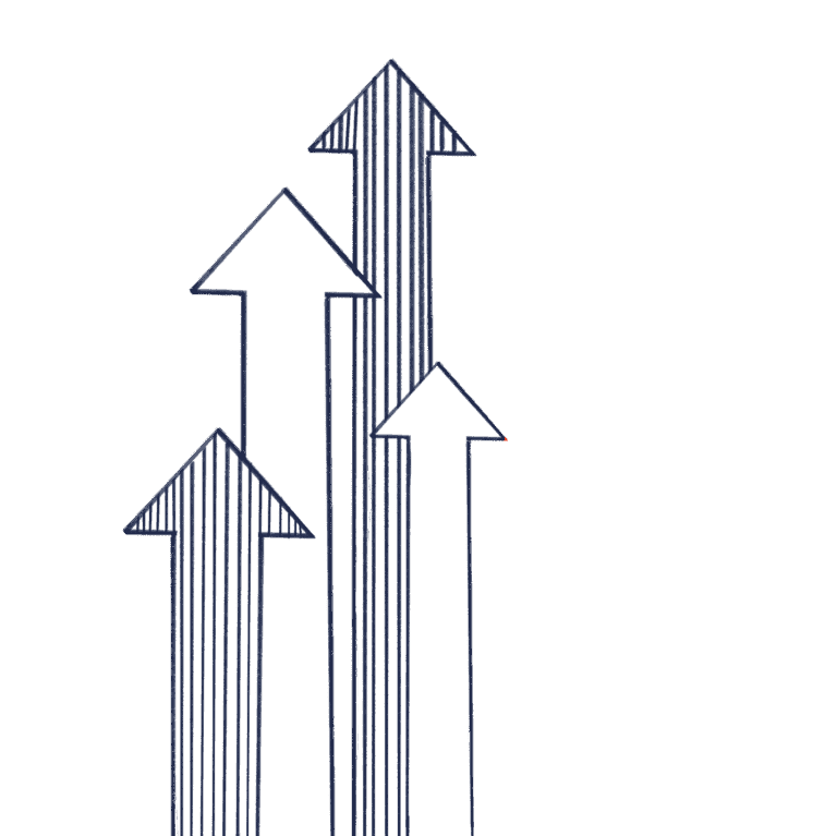 Image of arrows pointing up Image of arrows pointing up