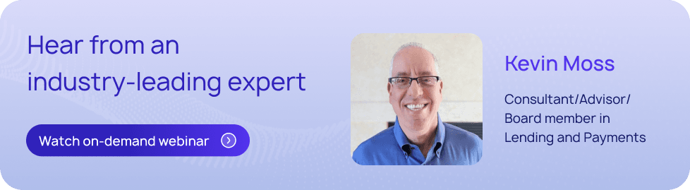 Kevin Moss lending industry expert webinar registration call-to-action banner