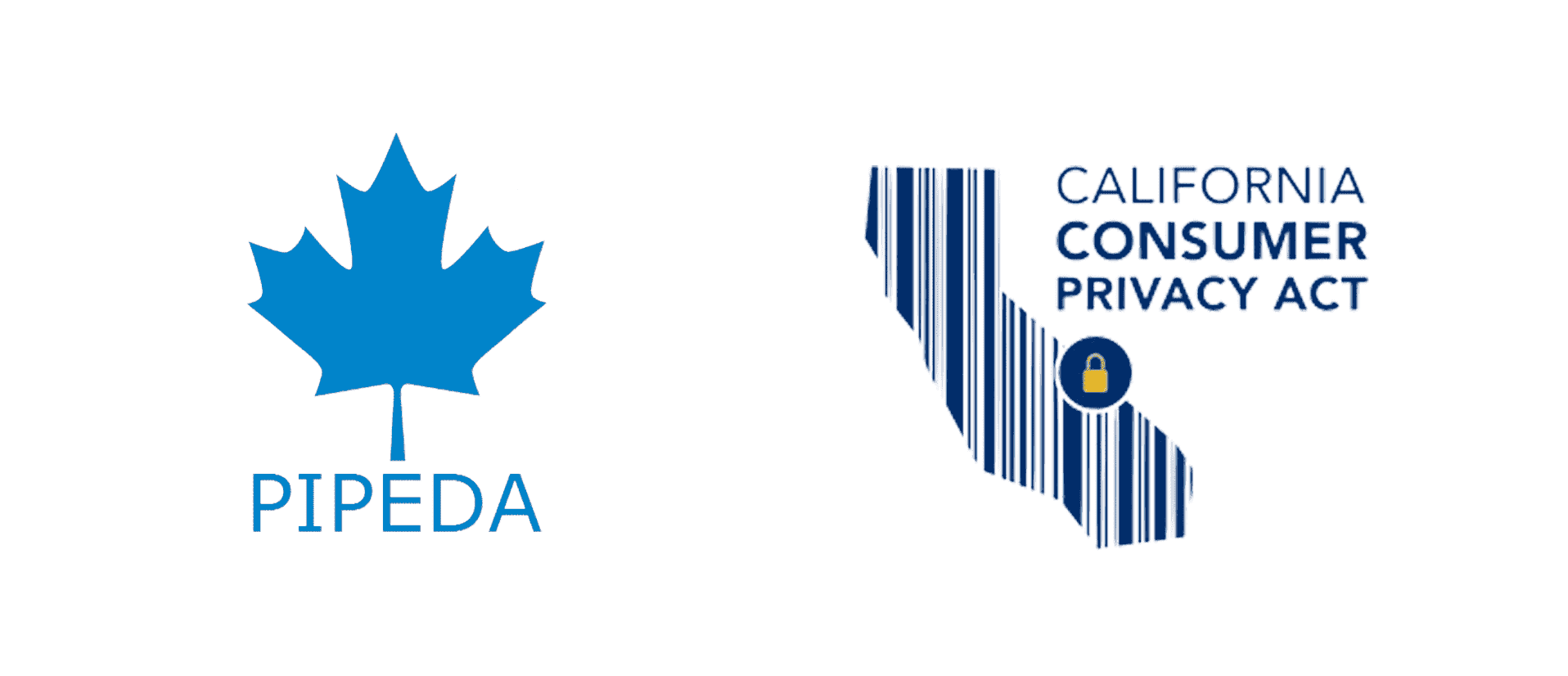 Logos for CCPA and PIPEDA Logos for CCPA and PIPEDA