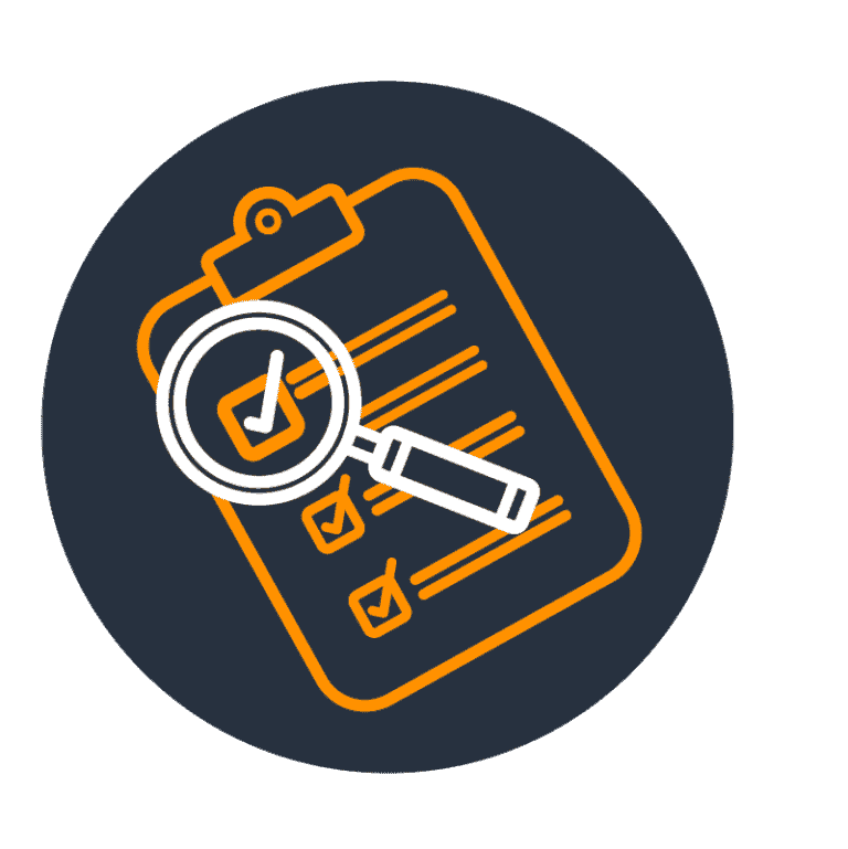 Image of a clipboard with checkmarks on it