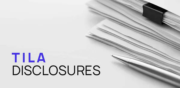 TILA Disclosure Compliance Summary