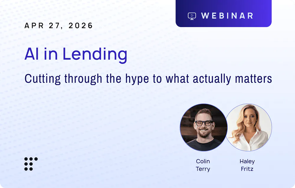 AI in Lending - Cutting Through the Hype to What Actually Matters