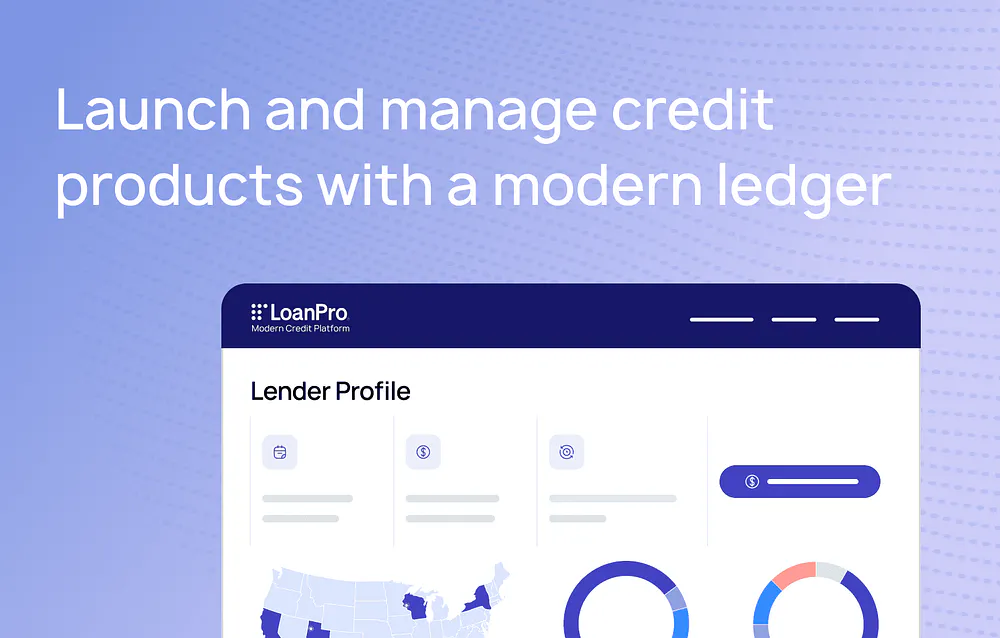  Launch and manage credit products with a modern ledger