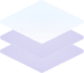 icon of squares that represents loan management software