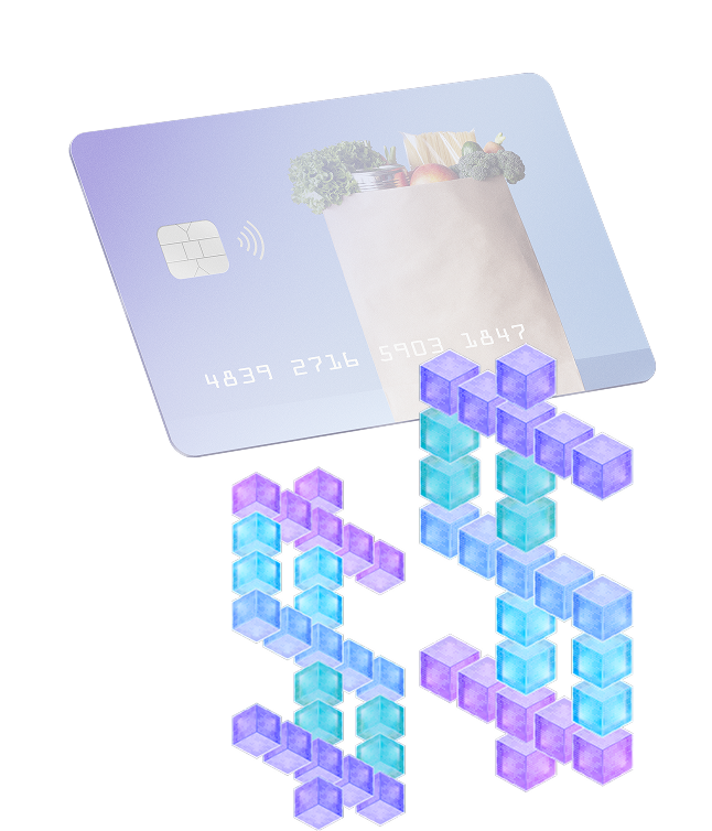 image rendering of credit cards into an api for a credit platform