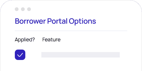 rendering of loanpro's credit customer portal