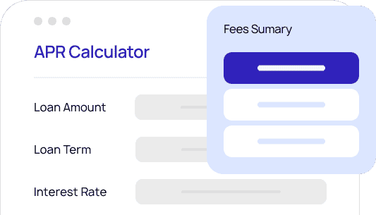 Lending interface showing a new automation with several steps