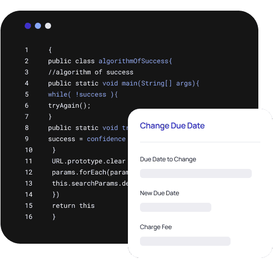 rendering of Loanpro's api first servicing loans